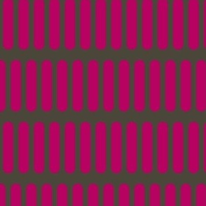 C006a – large scale hot vibrant pink and dark charcoal  coordinate bold graphic modern minimal style for wallpaper, duvet covers, apparel, curtains and kitchen table linen