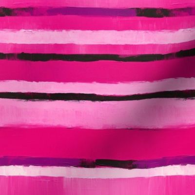 black and pink stripes