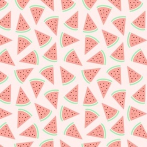 4x4  Watermelon pink, summer fruit