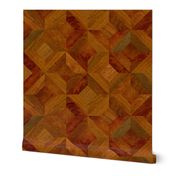 Woodgrain Parquetry {Rosewood} large