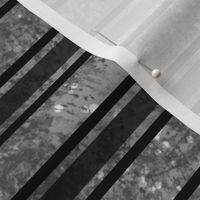 Retro Streetwear Dark Grey  Horizontal Stripes on Textured Gray Background
