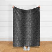 Retro Streetwear Dark Grey Vertical Stripes on Textured Gray Background