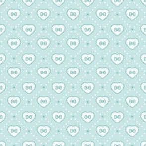 aquamarine ribbons tablecloth