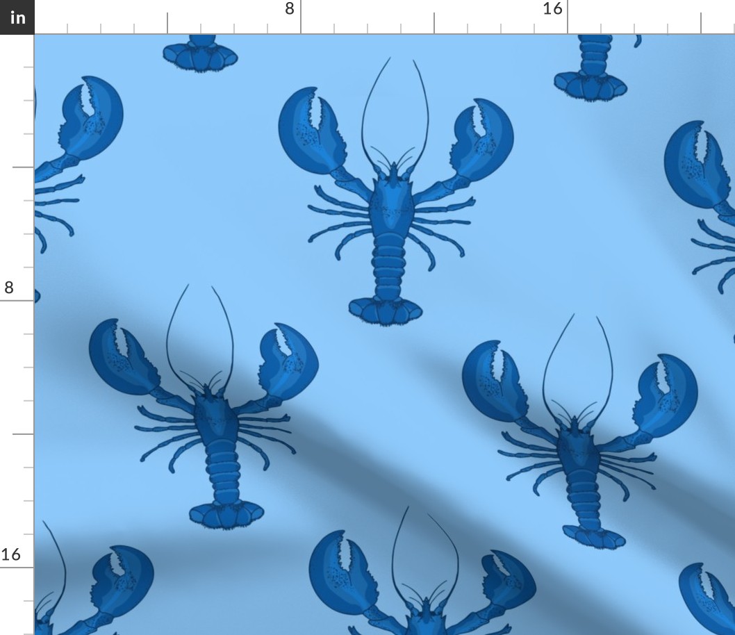 Blue lobster