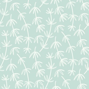 Bamboo Floral Pattern