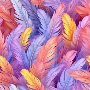 soft color feathers