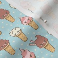 kawaii ice cream cones
