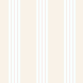  Ticking stripe blush