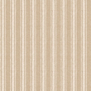 Striped linen monochrome light tan coordinate