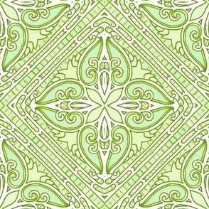 Sweet Hearts Entwine (pale green)