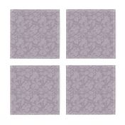 (sm) Appalachian Forest Floor Pattern - Lilac Purple - Tonal Autumn Botanical Featuring Native Plants and Medicinal Herbs