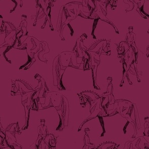 Dressage Divas in Wine 