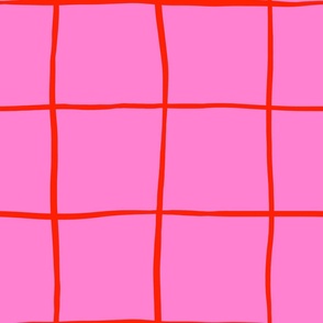 Playhouse Grid Pink GIANT