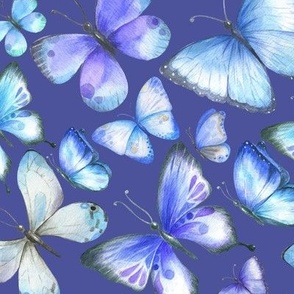 Watercolor  butterflies