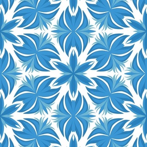 Blue  kaleidoscope