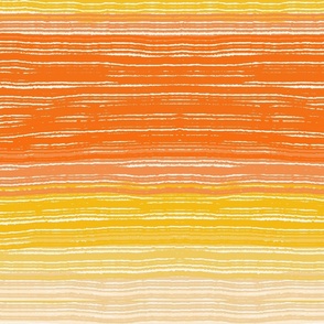 ombre textured bright stripes handrawn orange-sunset stripes