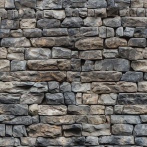 Smaller Realistic Stone Wall 8