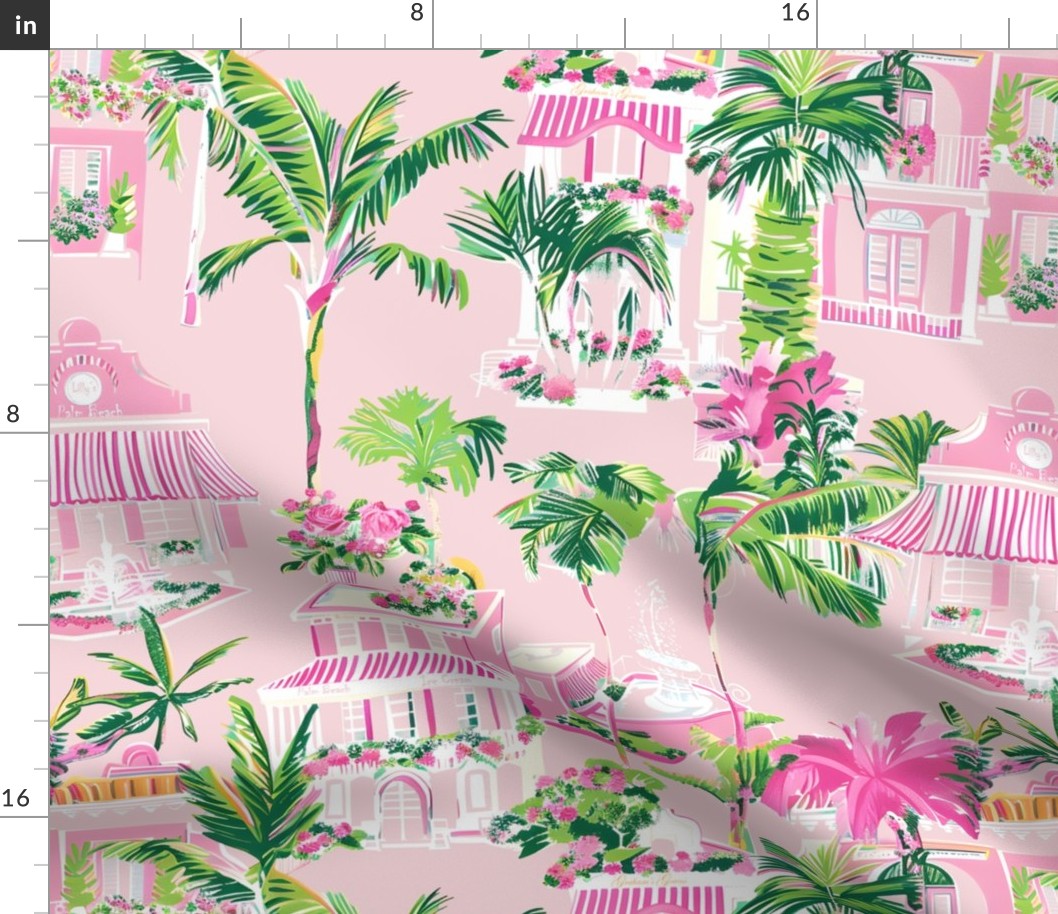 Lilly's Shopping Spree - Pink Wallpaper – New