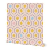 Hexies and Pastel Balloons - Large
