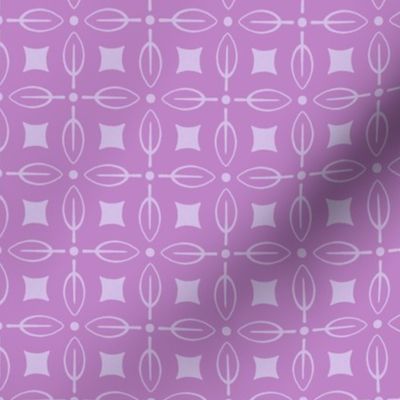 leaf quadrille simple outline leaves botanical tile textural crayon in lilac purple on violet background for wallpaper or accessories