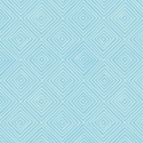 Diagonal Geometric Blender (Blue)