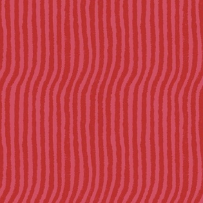 Curved stripes red pink