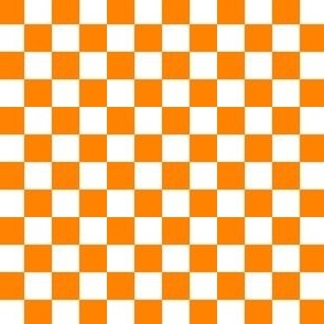 orange checkerboard small