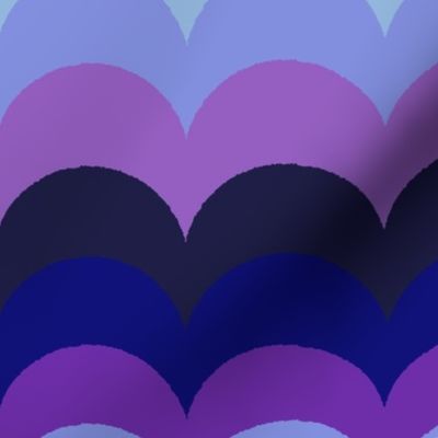 purple mermaids scales  