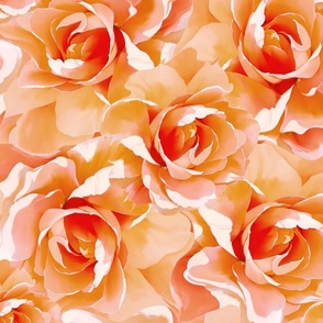 Peach Fuzz Roses
