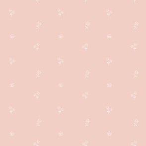 My Little Paris Dainty Flowers in Soft Pink | Small Version