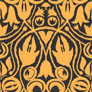 Flower tribal yellow