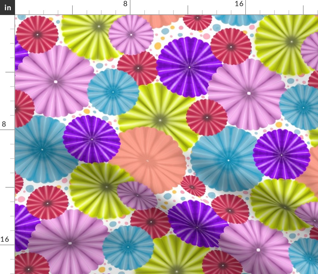Rosettes Pattern|Purple
