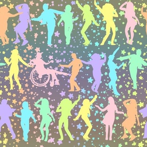 Party People ( Pastel Rainbow )