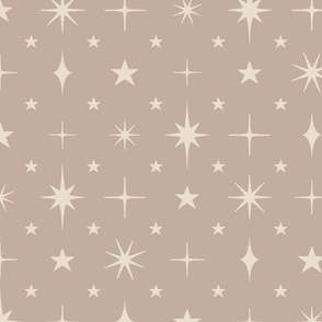L - Brown Stars Blender – Latte Twinkle Sky Starlight