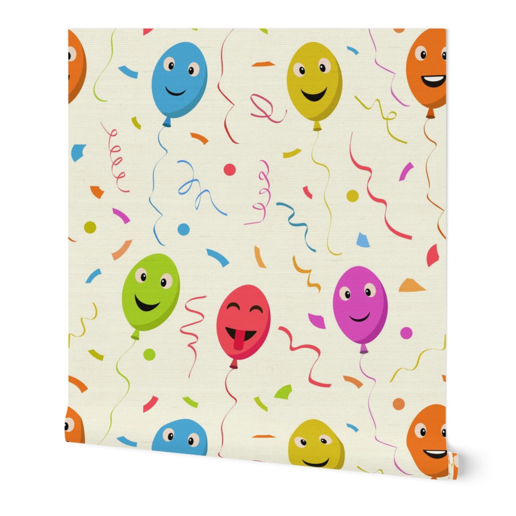 Big Multicolored Funny Party Balloons