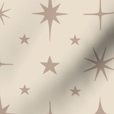L - Pale Brown Stars Blender – Light Latte Twinkle Sky Starlight