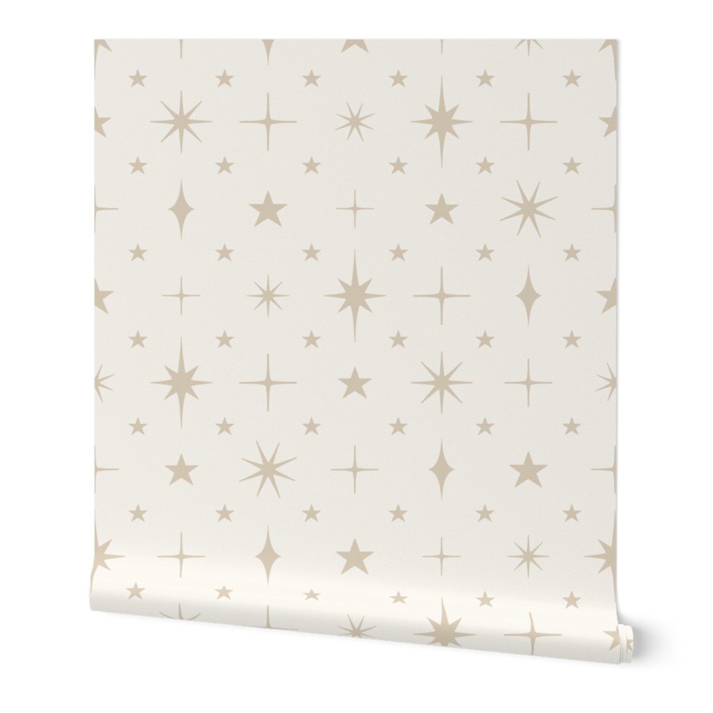 L - Pale Cream Stars Blender – Light Magnolia Twinkle Sky Starlight