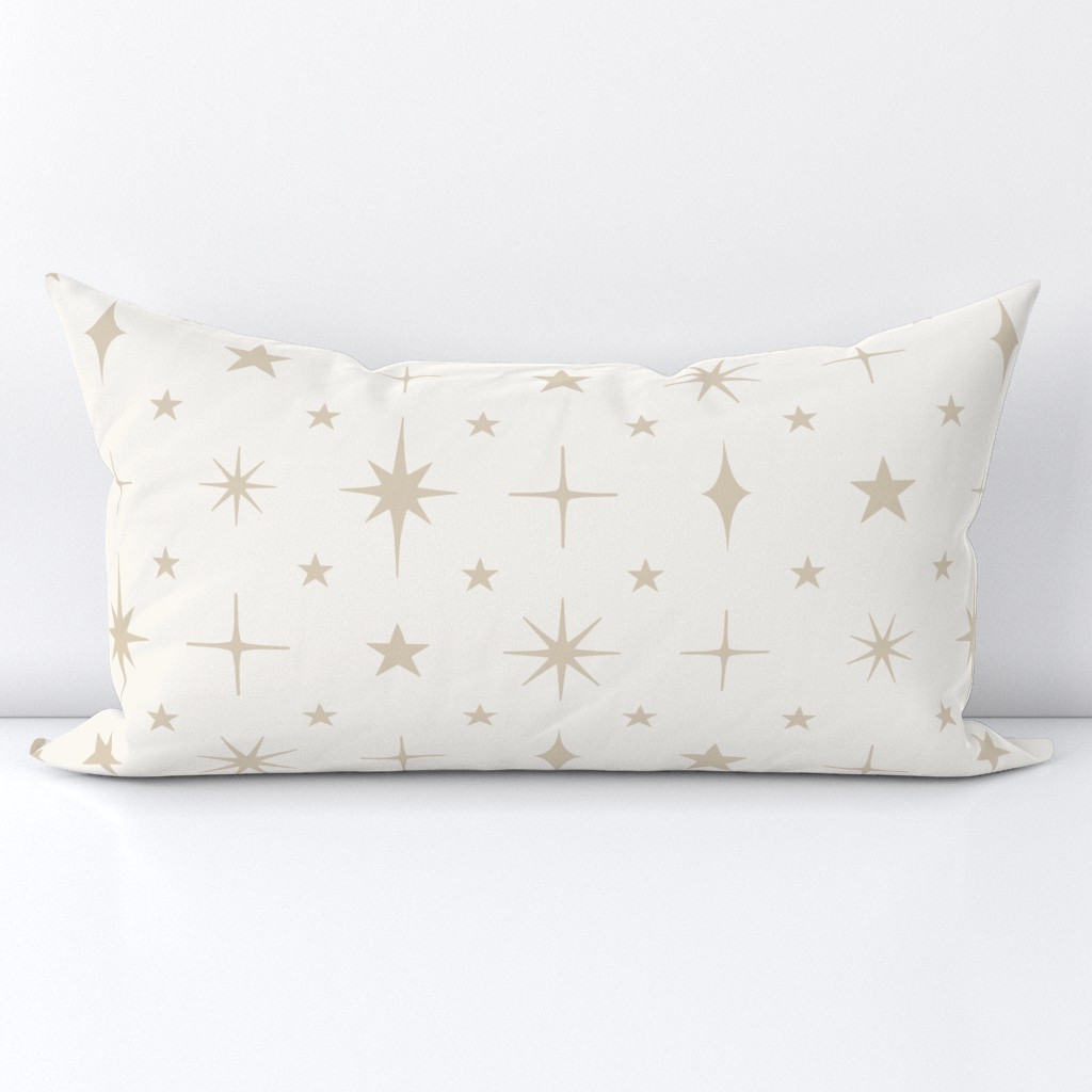 L - Pale Cream Stars Blender – Light Magnolia Twinkle Sky Starlight