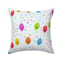 Small Multicolored Funny Party Balloons
