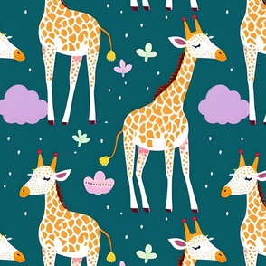 Giraffe dreams 