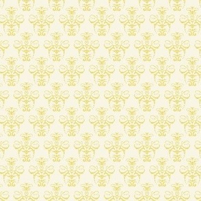 Damask Delight - gold- Medium (M) Scale - elegant, classic, royal, sophisticated, traditional, timeless