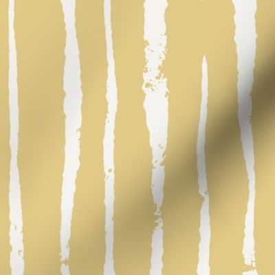 Safari Sunrise Wonky Stripes - Artisanal Hand-Painted Stripe Pattern- Large-01