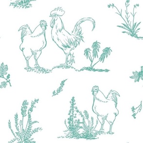 CHICKEN TOILE - KEY WEST KITCHEN COLLECTION (JADITE)