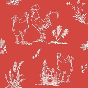 CHICKEN TOILE REVERSE - KEY WEST KITCHEN COLLECTION (RED)