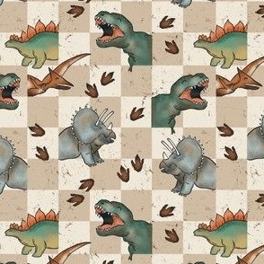Dinosaur Checkers