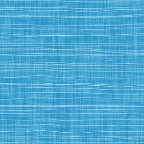 Hand drawn horizontal lines on subtle linen texture minimal off white organic stripes electric blue