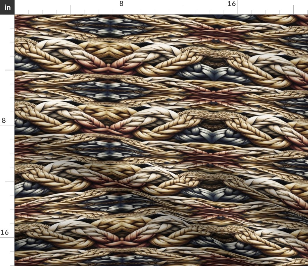 Woven Rope Stripes
