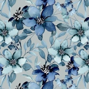 blue flowers 002