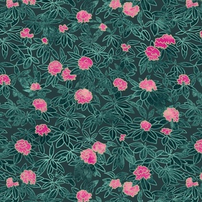Mountain Rhododendron - Spring Floral Colorway