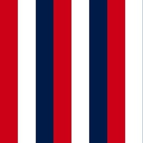 Red,white,blue, stripe1in